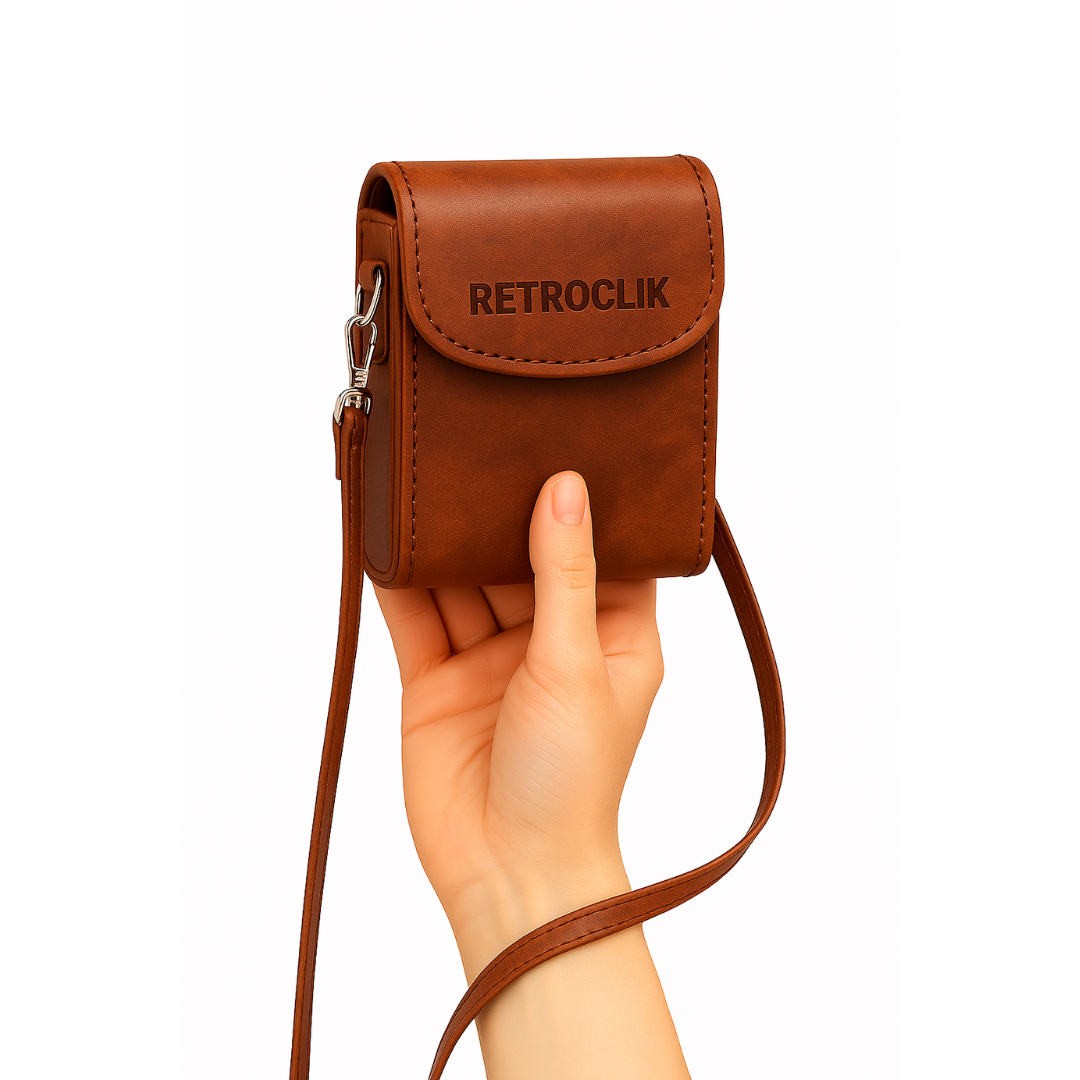 Étui de Protection RETROCLIK® (Marron Rétro)