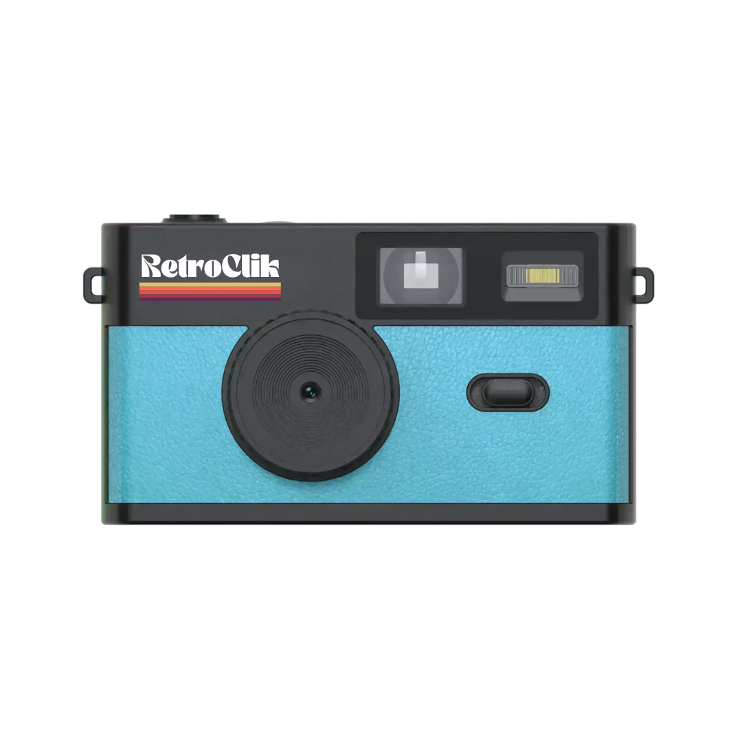 Retroclik® - Caméra Vintage | Bleu - Retroclik