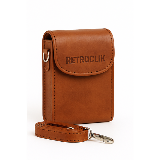 Étui de Protection – RETROCLIK® (Brun Sable)